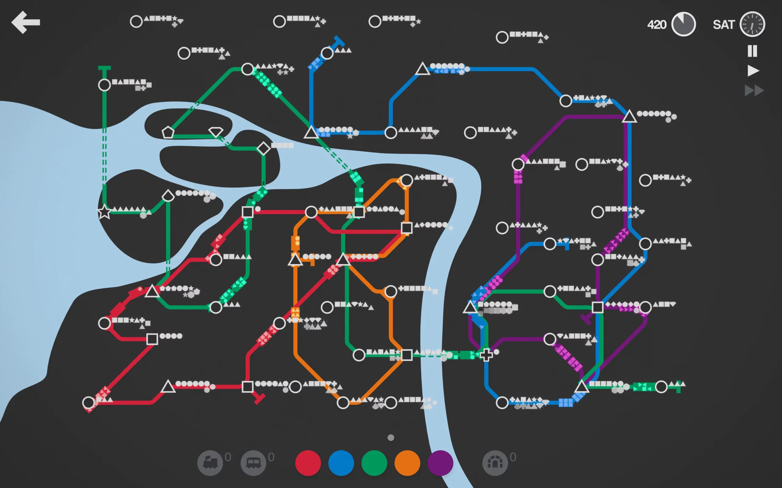 Mini Metro game